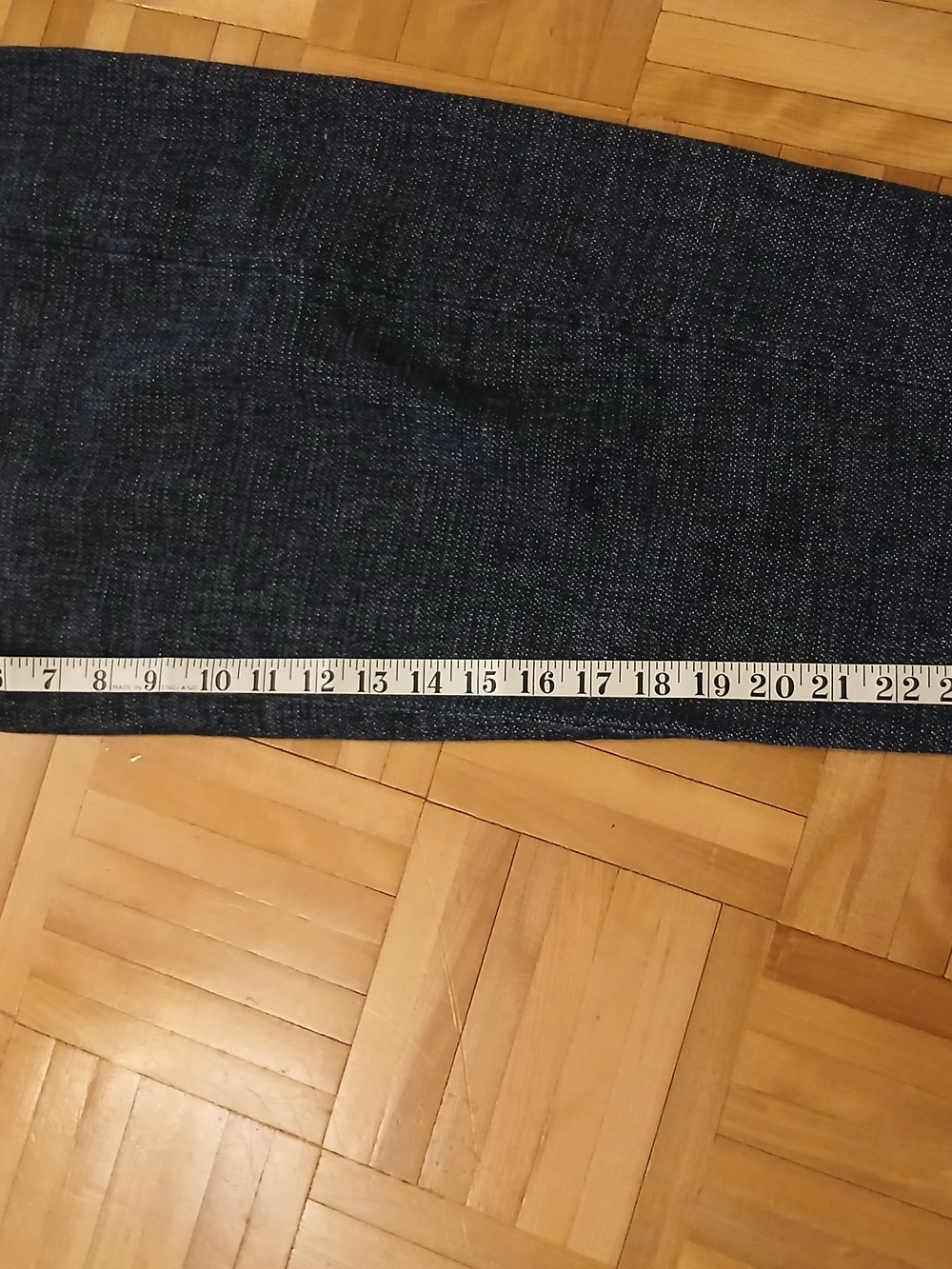 Eileen Fisher Dark Charcoal Elastic-Waist Linen-Blend Chinos - Picture 10 of 11